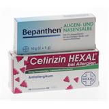 Allergie SparSet Bepanthen A+N-Salbe +Cetirizin Hexal